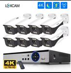 Complete 4K UHD Camera Beveiligingssysteem - 8 camera's, Ophalen of Verzenden, 8mm