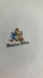 Gebaksstel. Konigl.pr. Tettau. 19-delig., Ophalen of Verzenden, Zo goed als nieuw