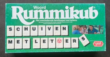 Rummikub - woord letters beschikbaar voor biedingen