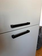 16 stuks keukengrepen, zwart. 160 mm, Huis en Inrichting, Zwart, Ophalen of Verzenden, Zo goed als nieuw, Minder dan 100 cm