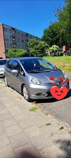 Mooi zuinige Honda jazz 1.4i LPG airco APK 2009, Auto's, Honda, Euro 5, Zwart, 4 cilinders, 1000 kg