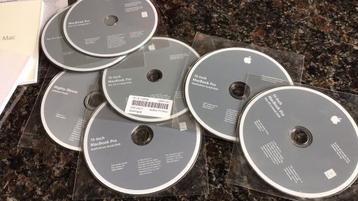 macbook pro installatie discs, en mighty mouse installdisc beschikbaar voor biedingen