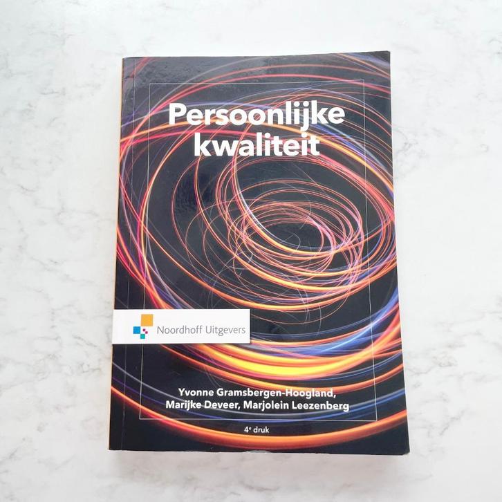 Persoonlijke kwaliteit - Gramsbergen-Hoogland, Deveer, Boeken, Studieboeken en Cursussen, Zo goed als nieuw, HBO, Ophalen of Verzenden