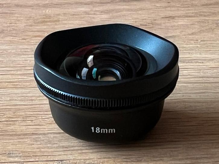 Sirui smartphone lens 18mm groothoek + CPL, Telecommunicatie, Mobiele telefoons | Toebehoren en Onderdelen, Zo goed als nieuw