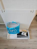 Draadkubes kooi + binnenbak, Kooi, 110 cm of meer, Zo goed als nieuw, Cavia