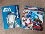 Star Wars kleurboek en Marvel Avengers kleur en knutselset, Ophalen of Verzenden, Zo goed als nieuw