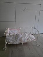 Baby Anabel Wiegje - Stalen Bedje, Ophalen, Gebruikt, Babypop