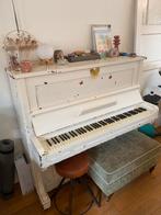 Piano, Muziek en Instrumenten, Piano's, Ophalen, Gebruikt, Wit, Piano