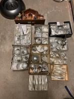Kerstballen, lampjes en standaard voor de kerstboom, Diversen, Kerst, Ophalen, Zo goed als nieuw
