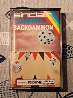 ZX Spectrum cassette 'BACKGAMMON' – getest & werkend, Ophalen of Verzenden, Sinclair ZX Spectrum