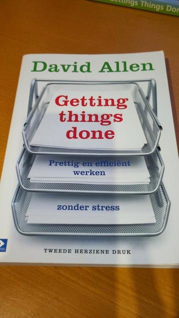 David Allen - Getting things done beschikbaar voor biedingen