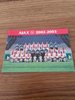 Ajax Teamfoto 2002-2003, Ophalen of Verzenden, Ajax, Overige typen
