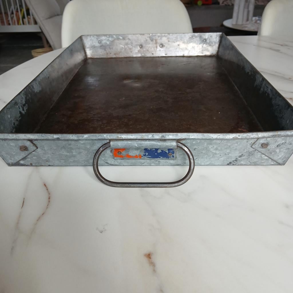 Dienblad industrieel, Ophalen, Rechthoekig