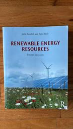 Renewable Energy Resources, third edition, Ophalen of Verzenden, Zo goed als nieuw, WO