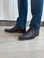 Bruine Leren Boots Maat 42, Bruin, Boots, Ophalen of Verzenden, Zo goed als nieuw