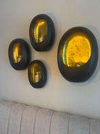 4 hang kandelaars, Ophalen of Verzenden, Zo goed als nieuw, Metaal, Minder dan 25 cm
