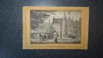 Briefkaart van de Gevangenpoort, Den Haag, Ophalen of Verzenden, 1920 tot 1940, Ongelopen, Zuid-Holland