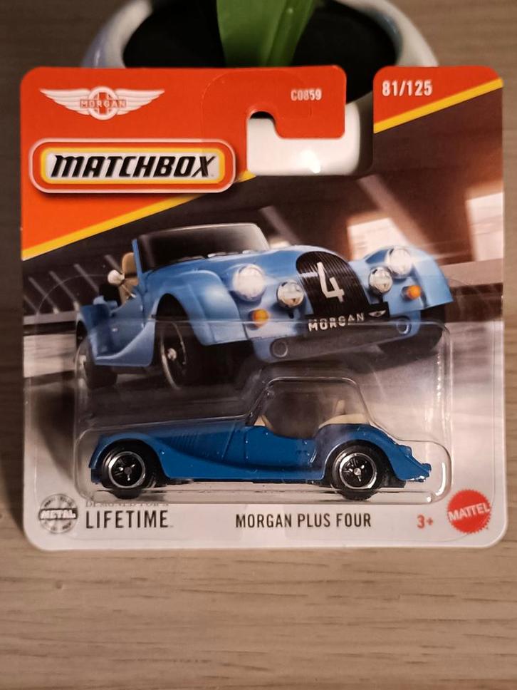 Matchbox Morgan Plus Four - Zo Goed Als Nieuw!, Hobby en Vrije tijd, Modelauto's | Overige schalen, Zo goed als nieuw, Auto, Ophalen of Verzenden