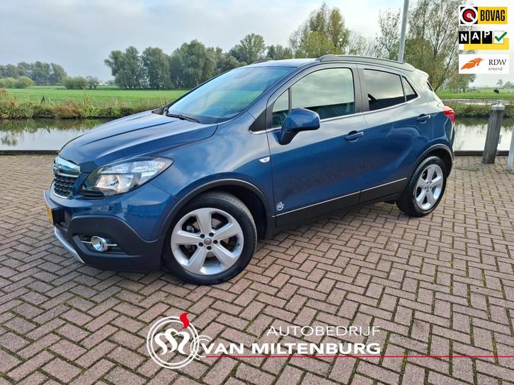 Opel Mokka 1.4 T Cosmo Clima Cruise Camera Trekhaak, Auto's, Opel, Bedrijf, Te koop, Mokka, ABS, Achteruitrijcamera, Airbags, Airconditioning