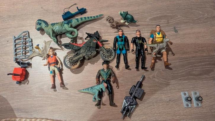 Vintage Jurassic Park Speelgoed Collectie, Kinderen en Baby's, Speelgoed | Actiefiguren, Ophalen of Verzenden