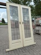 Set schuif / en-suite deuren met glas in lood 204x135cm, Ophalen