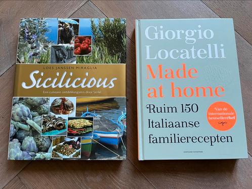 Sicilicious, Loes Janssen evt samen met Giorgio Locatelli, Boeken, Kookboeken, Zo goed als nieuw, Italië, Ophalen of Verzenden
