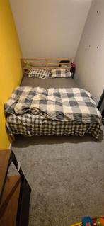 ikea bed 140 x 200, Huis en Inrichting, Gebruikt, Wit, Tweepersoons, 200 cm