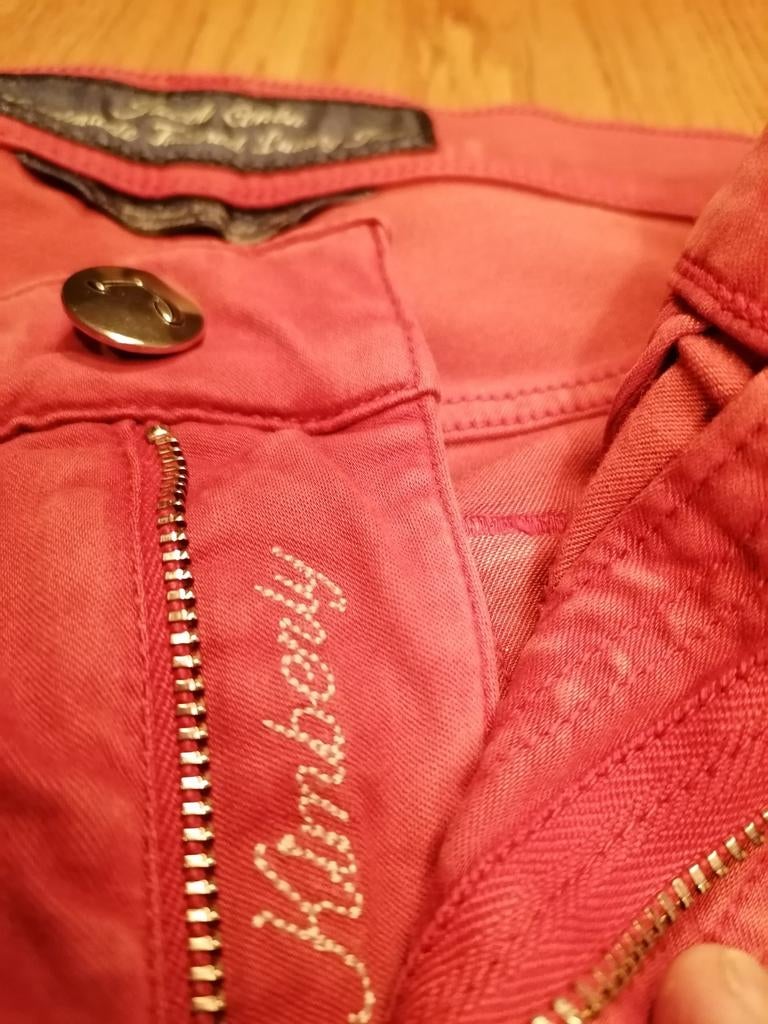 Jacob cohen Kimberly rood 28 taille 36/37 cm stretch, Overige kleuren, Verzenden, Jacob cohen, Zo goed als nieuw