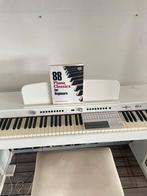 Gear4music DP-6 Digitale Piano 88 Toetsen + Boek, Ophalen, Zwart, Digitaal, Zo goed als nieuw