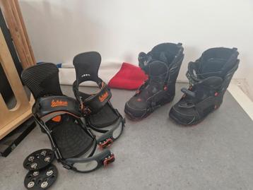 Salomon bindingen en snowboardschoenen beschikbaar voor biedingen