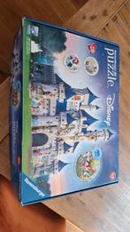Disney kasteel 3D puzzel, Ophalen of Verzenden, Minder dan 500 stukjes, Zo goed als nieuw, Rubik's of 3D-puzzel