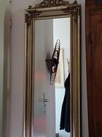 Barok zilverkleurig hangspiegel, Huis en Inrichting, Ophalen of Verzenden, Rechthoekig, Minder dan 100 cm