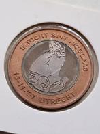 Penning Intocht Sint Nicolaas Utrecht 13-11-1997 De Ned.Munt, Ophalen of Verzenden, Overige materialen, Nederland