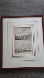 2 maal gravure Gorinchem, Antiek en Kunst, Kunst | Etsen en Gravures, Ophalen of Verzenden