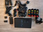 PlayStation 2 met 2 controllers en games, Ophalen of Verzenden, Gebruikt, Met 2 controllers, Met games