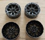 Lego 55817 Wheel Wagon Viking 4 st Spackle Black-Silver, Ophalen of Verzenden, Zo goed als nieuw, Losse stenen, Lego