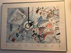 Poster Kandinsky incl lijst, Ophalen, Hout, 75 cm of meer