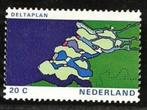 Nederland 1972 nr 1002 Deltaweken landkaart pf, Postzegels en Munten, Postzegels | Nederland, Ophalen, Na 1940, Postfris