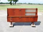 Vintage Side-board Dressoir - Jaren '60, Huis en Inrichting, Kasten | Dressoirs, Ophalen, Gebruikt, Met deur(en), 200 cm of meer