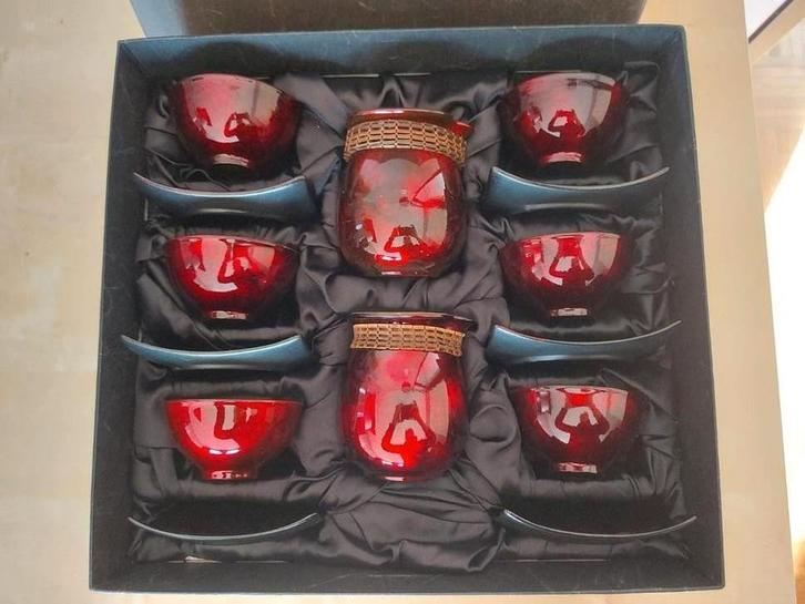 Luxe Chinees Theeservies, Huis en Inrichting, Keuken | Servies, Nieuw, Kop(pen) en/of Schotel(s), Overige stijlen, Ophalen