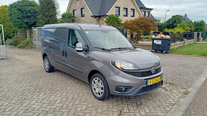 Fiat  Doblo Maxi Bestelwagen, Auto's, Bestelauto's, Particulier, Fiat, Benzine, Handgeschakeld, Geïmporteerd, Zilver of Grijs