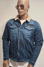 PME Legend met teddy gevoerde stretch spijkerjas (M) zgan