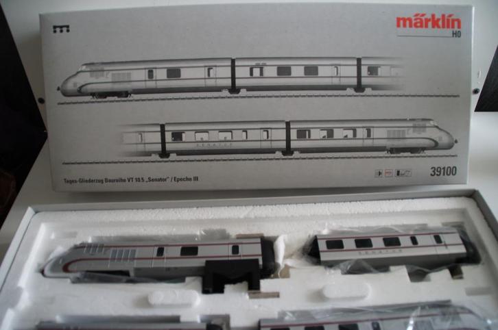 Marklin 39100, Hobby en Vrije tijd, Modeltreinen | H0, Zo goed als nieuw, Treinset, Wisselstroom, Märklin, Analoog, Ophalen