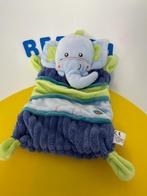 3447 nicotoy knuffellap lap olifant, Kinderen en Baby's, Speelgoed | Knuffels en Pluche, Ophalen of Verzenden, Zo goed als nieuw