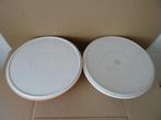 Curiosa grote vintage Tupperware doos trommel bewaardoos set, Ophalen of Verzenden