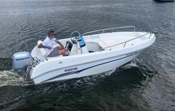 Aquamar 450 First consoleboot + Honda 50PK 4 takt compleet! beschikbaar voor biedingen