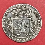 1/4e dukaat Zeeland 1762., Postzegels en Munten, Munten | Nederland, Zilver, Overige waardes, Ophalen of Verzenden, Vóór koninkrijk