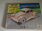 Houten bouwpakket auto beetle, Hobby en Vrije tijd, Modelbouw | Auto's en Voertuigen, 1:50 of kleiner, Auto, Nieuw, Ophalen