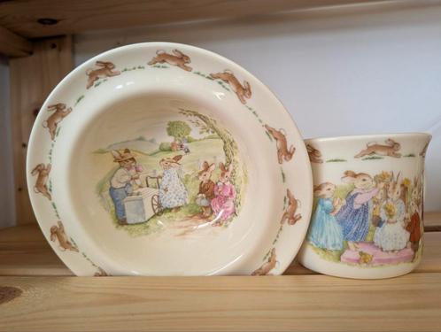 Royal Doulton Bunnykins porselein kop kom schaal, Verzamelen, Porselein, Kristal en Bestek, Nieuw, Kop en/of schotel, Porselein