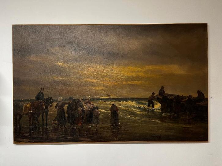 J.P.C van Os, Antiek en Kunst, Kunst | Schilderijen | Klassiek, Ophalen